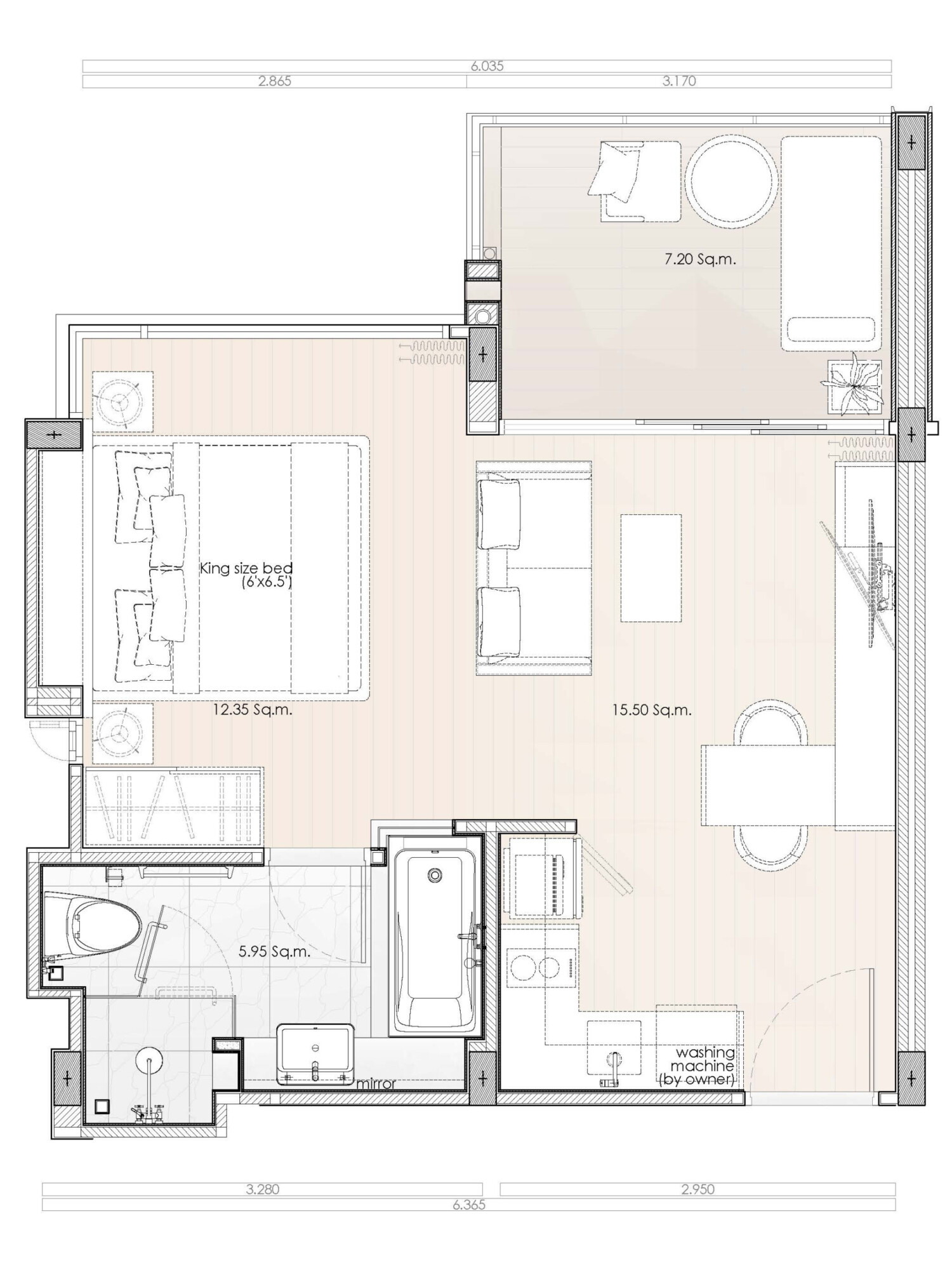 Layout_Onebed_RightSide-no-legion